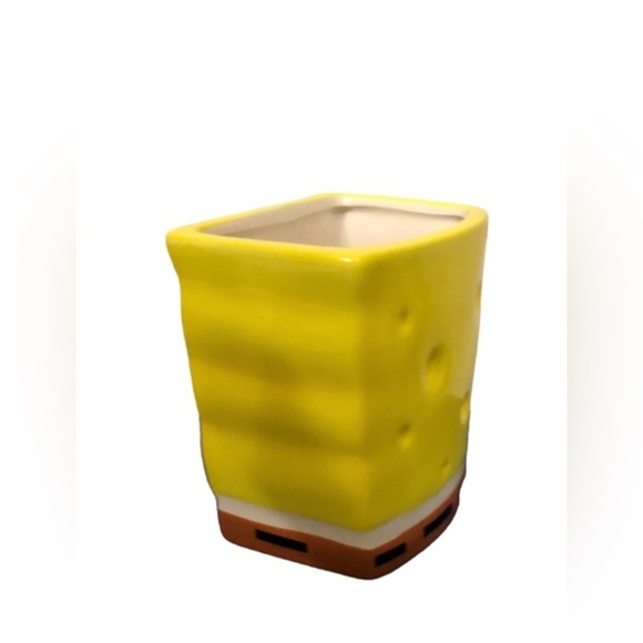 Nickelodeon‎ Spongebob squarepants yellow ceramic coffee mug new - Picture 5 of 11